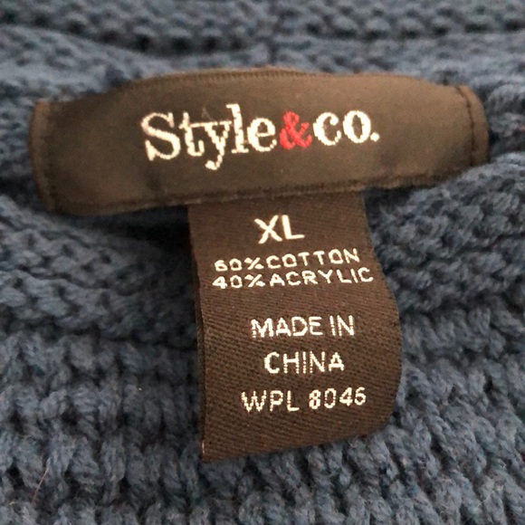 Blue sweater - Picture 3 of 3